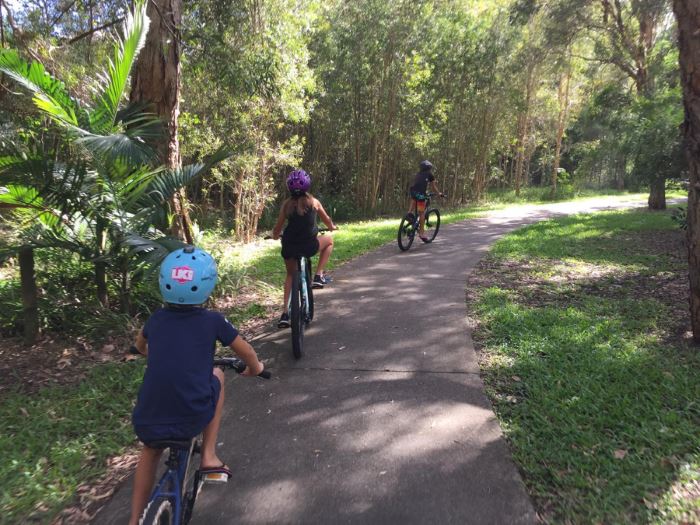 Cycling on the Sunshine Coast